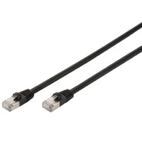 DIGITUS Outdoor-Patchkabel, Kat. 6, S FTP, 3,0 m, schwarz