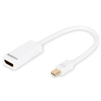 DIGITUS Adapterkabel, DisplayPort Mini - HDMI Typ A, 0,15 m