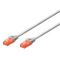 DIGITUS Patchkabel, Kat. 6, U UTP, 2,0 m, grau