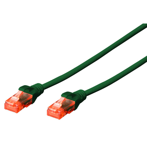 DIGITUS Patchkabel, Kat. 6, U UTP, 15,0 m, grau