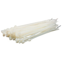 LogiLink Kabelbinder, 100 x 2,5 mm, Nylon, weiß
