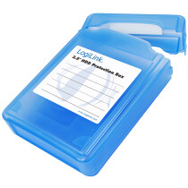LogiLink HDD-Box für 3,5" Festplatten, blau