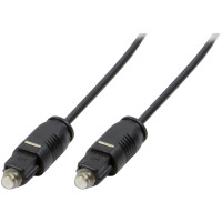 LogiLink Audiokabel, Toslink Stecker - Toslink Stecker, 1,5m