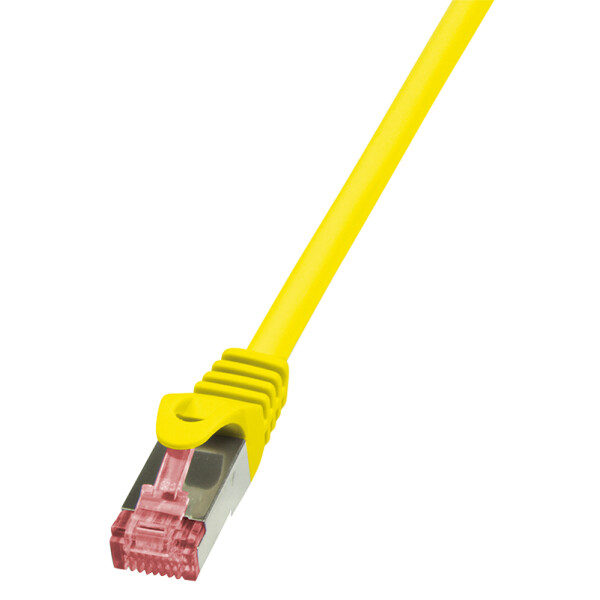 LogiLink Patchkabel, Kat. 6, S FTP, 0,25 m, schwarz