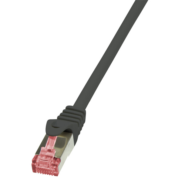 LogiLink Patchkabel, Kat. 6, S FTP, 0,25 m, blau