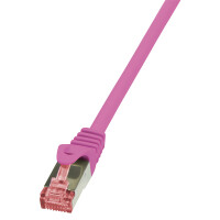 LogiLink Patchkabel, Kat. 6, S FTP, 0,5 m, orange