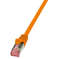 LogiLink Patchkabel, Kat. 6, S FTP, 1,0 m, orange