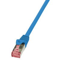 LogiLink Patchkabel, Kat. 6, S FTP, 2,0 m, blau