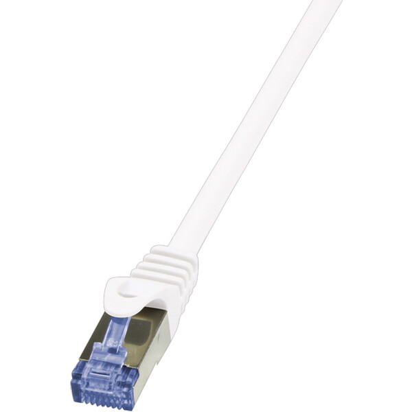 LogiLink Patchkabel, Kat. 6A, S FTP, 0,25 m, schwarz