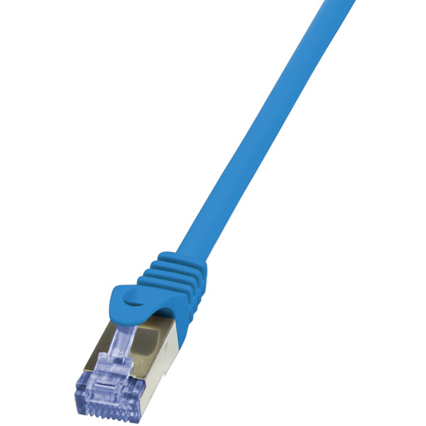 LogiLink Patchkabel, Kat. 6A, S FTP, 7,5 m, blau