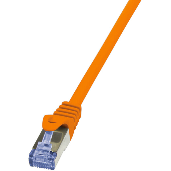 LogiLink Patchkabel, Kat. 6A, S FTP, 10,0 m, weiß