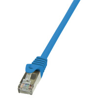 LogiLink Patchkabel, Kat. 5e, F UTP, 5,0 m, blau