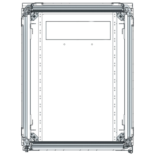LogiLink 19" Netzwerkschrank, 42 HE, lichtgrau (RAL7035)