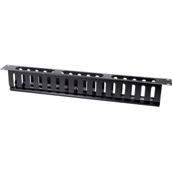 LogiLink 19" Kabelkanal, einseitig, 1 HE,lichtgrau (RAL7035)