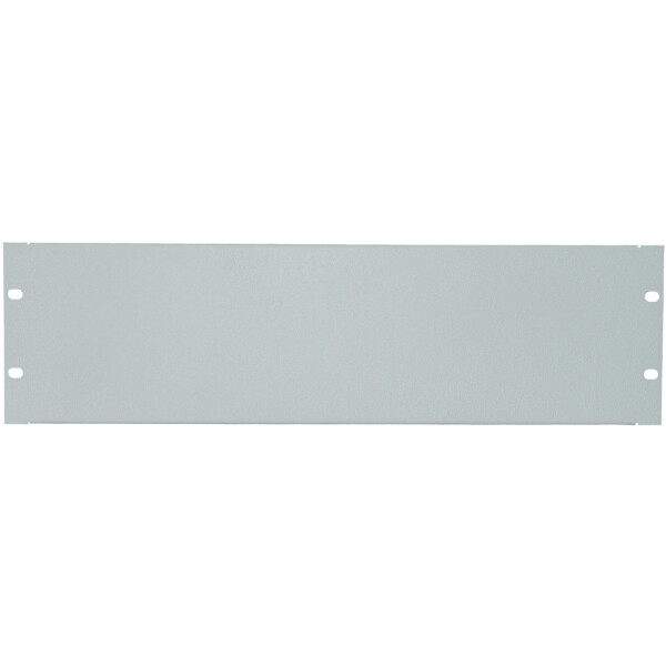 LogiLink 19" Blindplatte, 1 HE, schwarz (RAL9005)