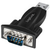 LogiLink USB 2.0 - RS232 Adapter, schwarz