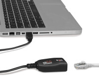 LogiLink USB 2.0 Extender-Set, PoE geeignet, schwarz