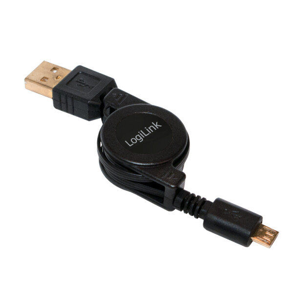 LogiLink Micro USB OTG Anschlusskabel, USB-A - Micro USB