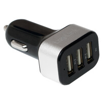 LogiLink USB KFZ-Ladegerät, 12-24 V DC, 5.100 mA