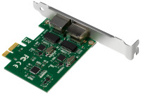 LogiLink PCI Gigabit Ethernet RJ45 Netzwerkadapter, 2-Port