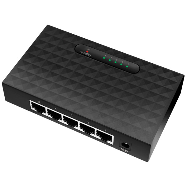 LogiLink Desktop Gigabit Ethernet Switch, 5-Port