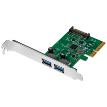 LogiLink USB 3.2 PCI-Express Karte, 2 Port, 10 GBit Sek.