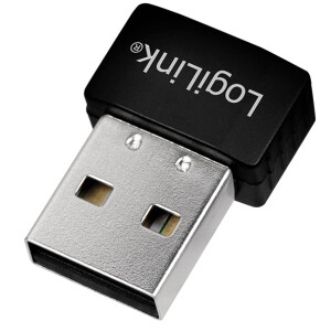 LogiLink WLAN Dual-Band Nano USB 2.0 Adapter, 433 MBit Sek