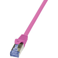LogiLink Patchkabel, Kat. 6A, S FTP, 7,5 m, violett