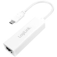 LogiLink USB 3.1 - Gigabit Ethernet Adapter, weiß