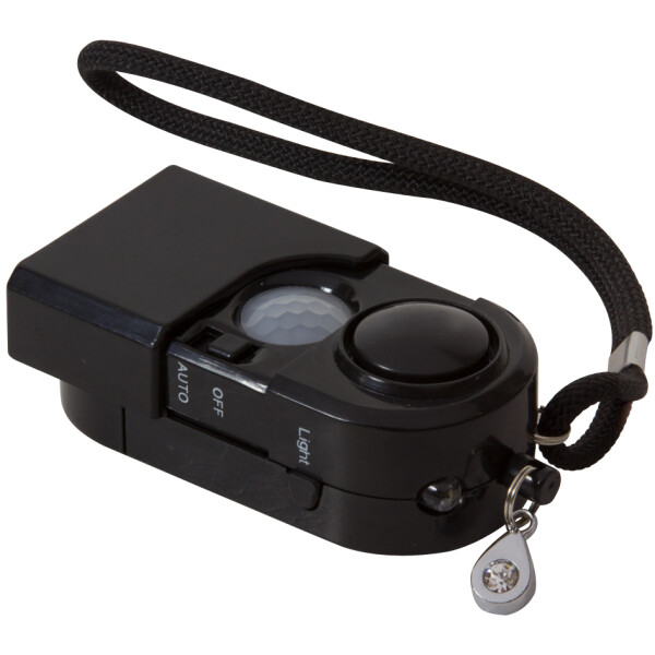 LogiLink Personen- Panikalarm mit PIR Sensor & Licht,schwarz