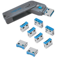 LogiLink USB Sicherheitsschloss, 10 Schlösser