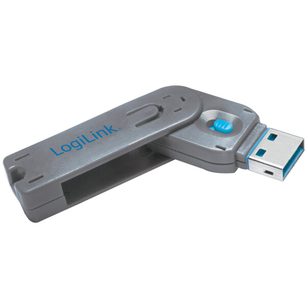 LogiLink USB Sicherheitsschloss, 1 Schl&uuml;ssel 8 Schl&ouml;sser