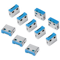 LogiLink USB Sicherheitsschloss, 1 Schlüssel 8 Schlösser