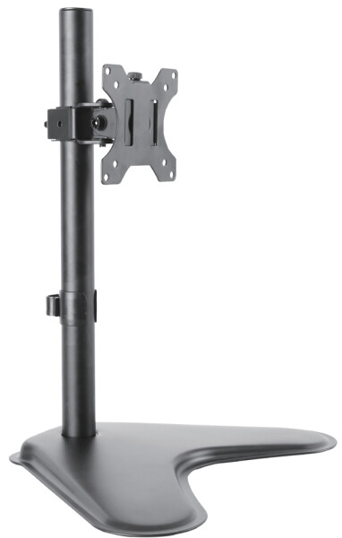 LogiLink Monitorarm mit Standfuß, Armlänge: 88 mm, schwarz