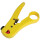 LogiLink Abisolierzange mit Kabelschneider, aus ABS, gelb