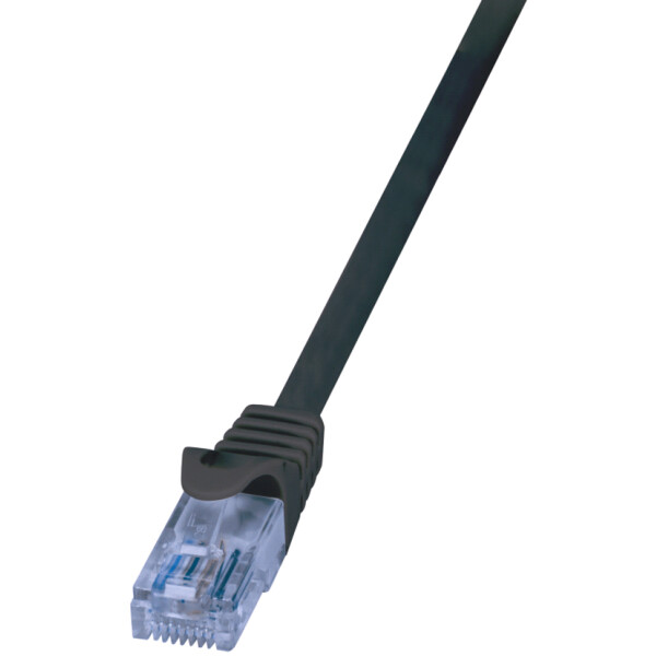 LogiLink Patchkabel EconLine, Kat. 6A, U UTP, 3,0 m, grau