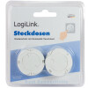 LogiLink Steckdosenschutz mit Automatikverschluss, 10er Set