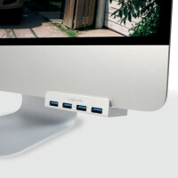LogiLink USB 3.0 Hub, 4-Port,Aluminiumgehäuse im...