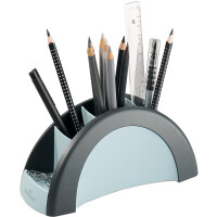 DURABLE Multiköcher PEN HOLDER VEGAS, schwarz silber