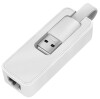 LogiLink USB 2.0 auf RJ45 Fast Ethernet Adapter, weiß