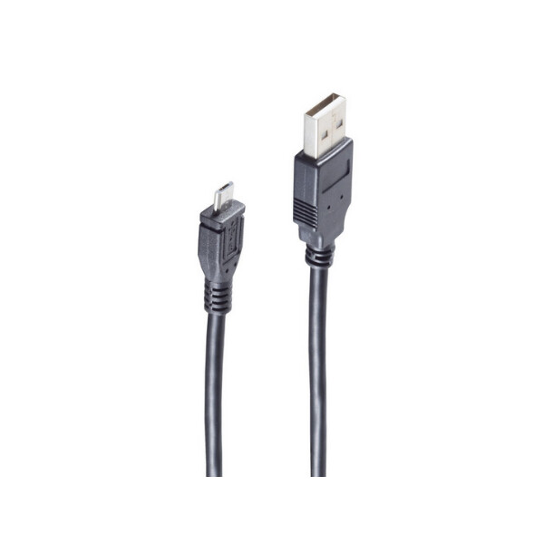 shiverpeaks BASIC-S USB 2.0 Micro Kabel, USB-A - Micro USB-B