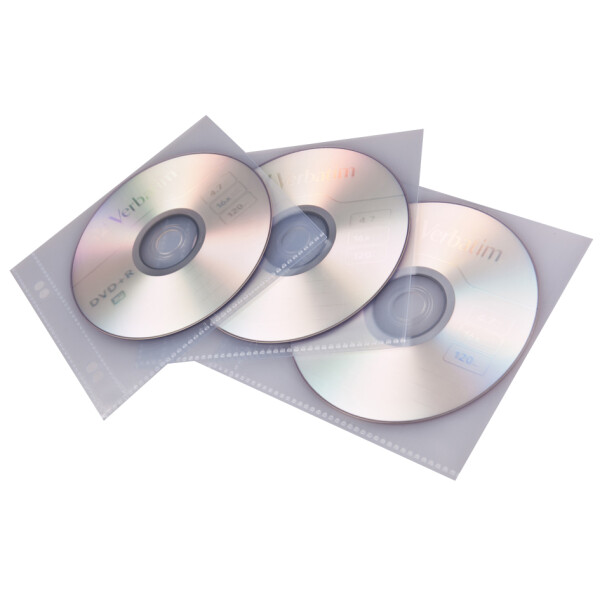 proOFFICE CD- DVD-Hülle, für 1 CD DVD, PP, transparent