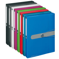 herlitz Sammelbox easy orga to go, DIN A4, blau opak