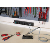 brennenstuhl Steckdosenleiste Bremounta, 4-fach, schwarz