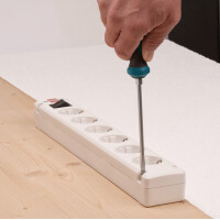 brennenstuhl Steckdosenleiste Bremounta, 6-fach, weiß