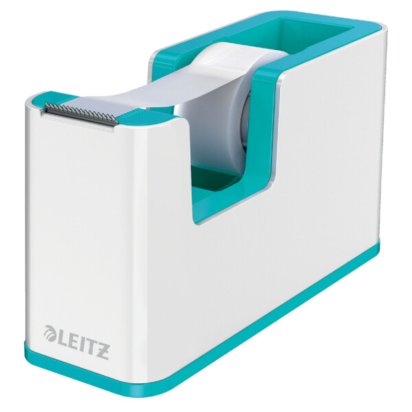 LEITZ Tischabroller WOW Duo Colour, bestückt, pink