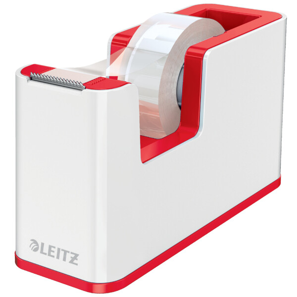 LEITZ Tischabroller WOW Duo Colour, bestückt, pink