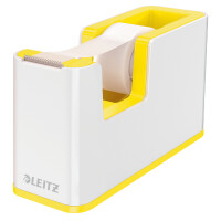 LEITZ Tischabroller WOW Duo Colour, bestückt, pink