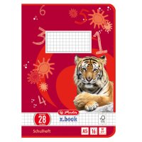 herlitz Schulheft x.book, DIN A5, Lineatur 27 liniert
