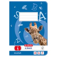 herlitz Schulheft x.book, DIN A5, Lineatur 27 liniert